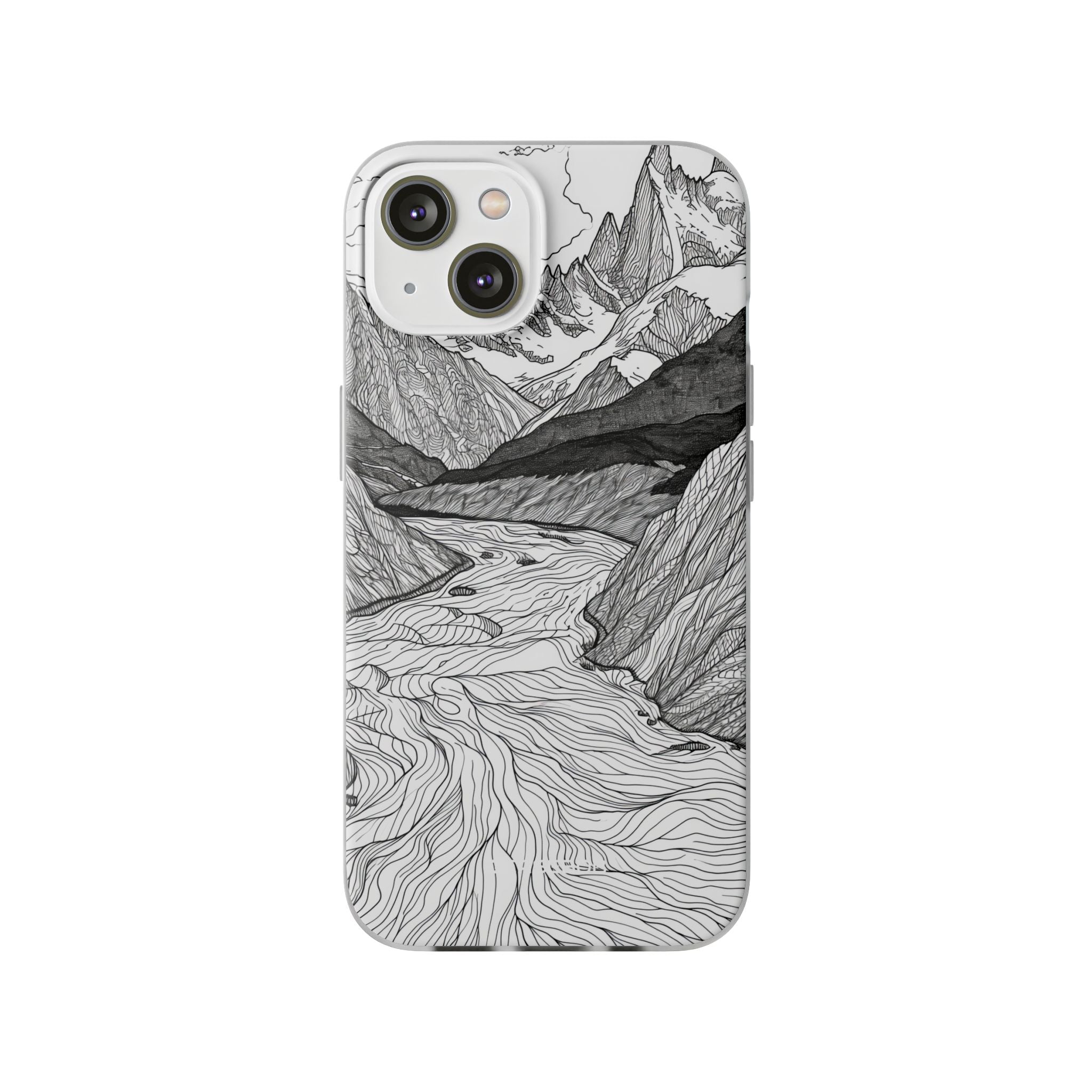 Mountain Tranquility | Flexible Phone Case for iPhone