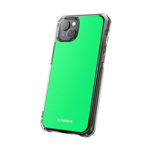 Spring Green | Phone Case for iPhone (Clear Impact Case - Magnetic)