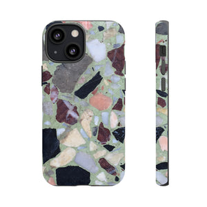 Terrazzo in Green - Protective Phone Case