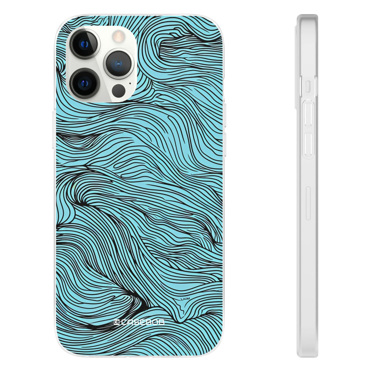 Wavy Serenity | Flexible Phone Case for iPhone