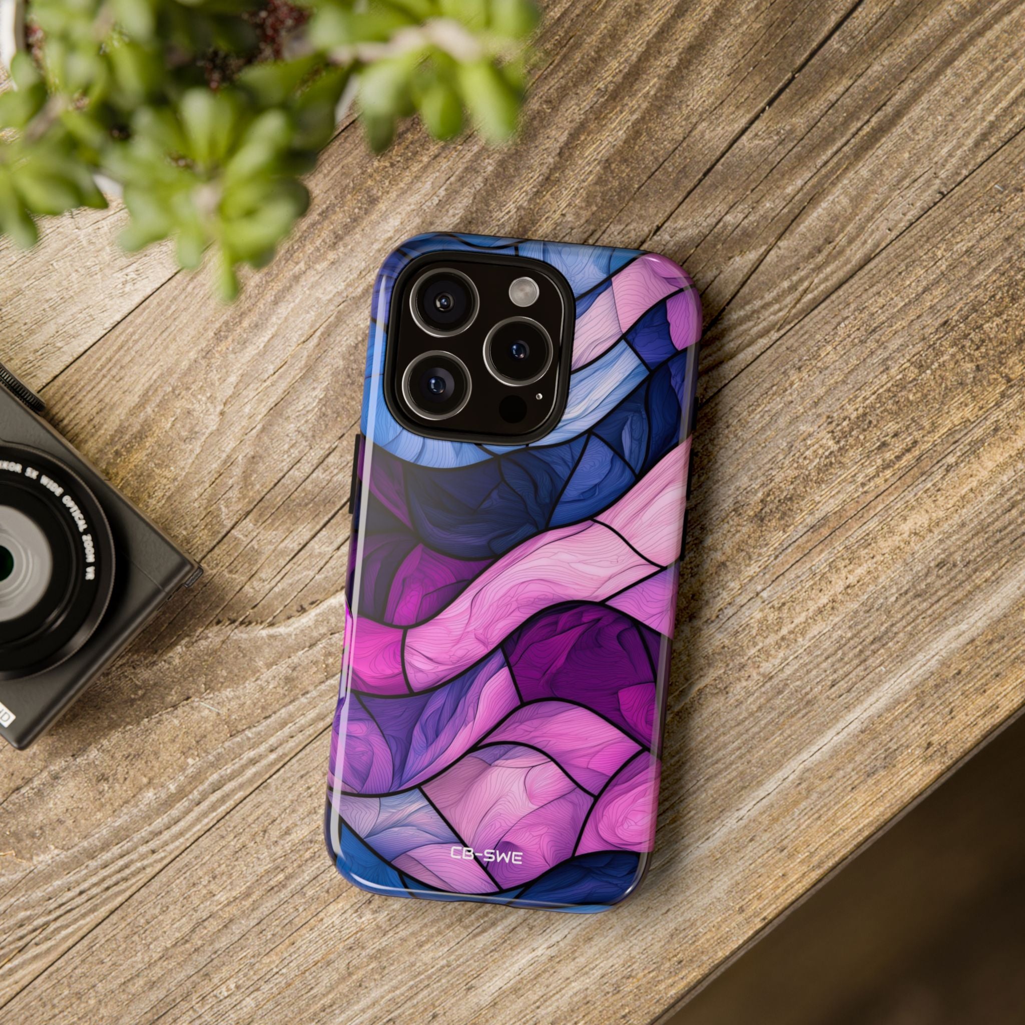 Waves Embrace Light - iPhone Case