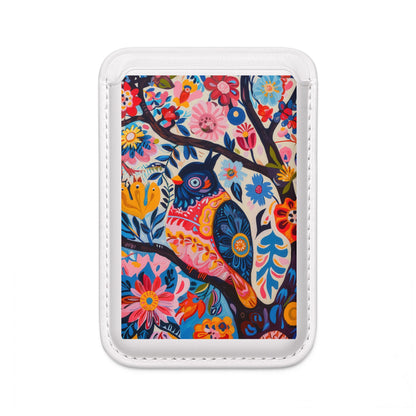 Ornate Owl Bloom Wallet – MagSafe Ready