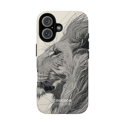 Majestic Lion Profile iPhone 16 - Tough+
