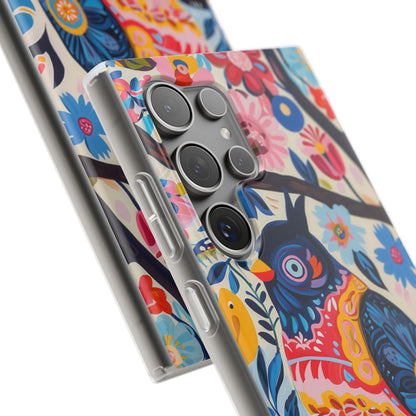 Owl Bloom Samsung S24 Ultra Case - Soft