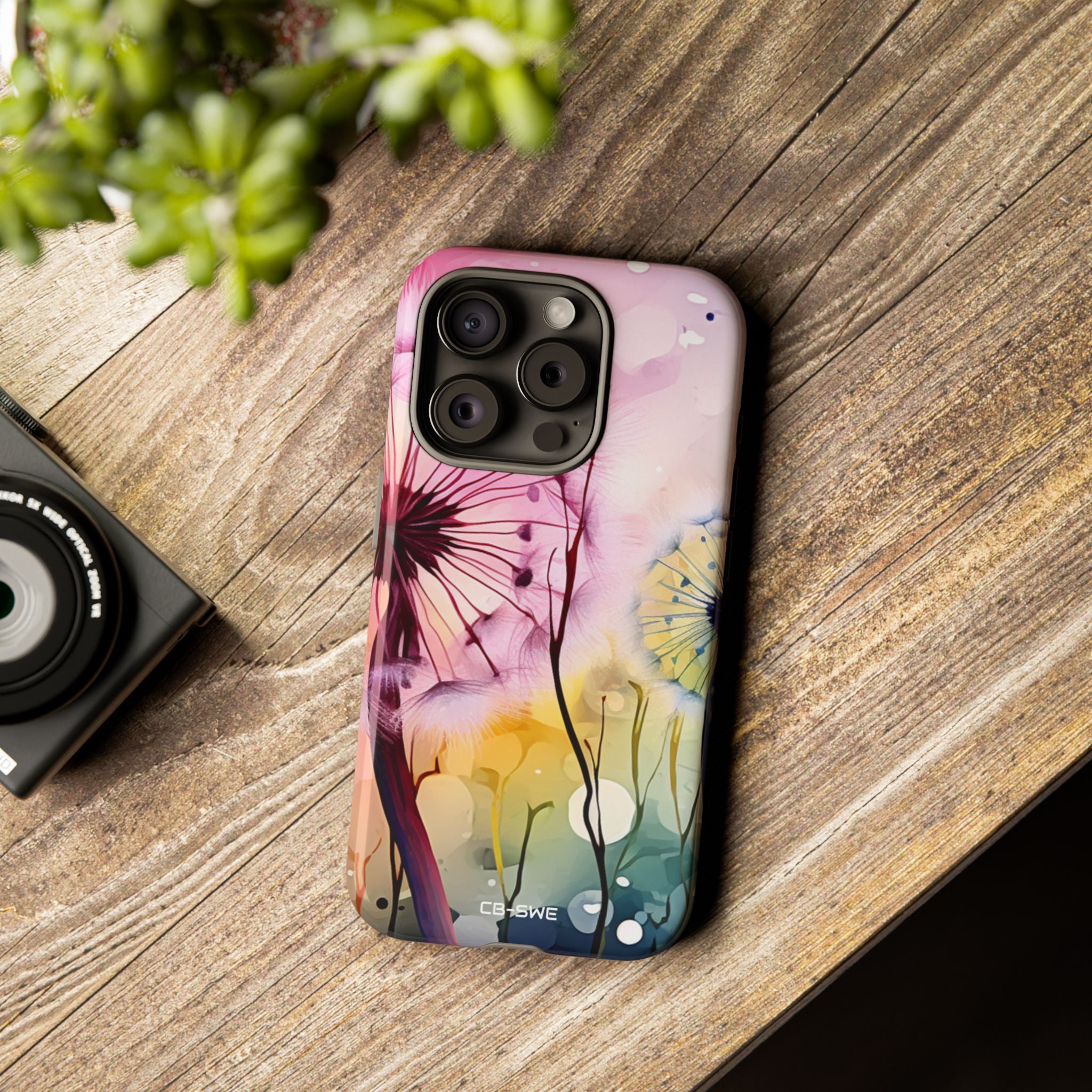 Dreamy Dandelion Whispers - iPhone Case