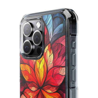 Flame Blossoms Glow iPhone Case - Impact