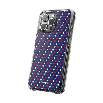 Hearts Twinkle Bright iPhone Case - Impact