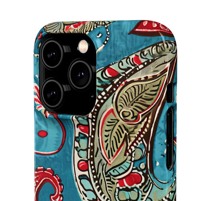 Vintage Paisley Elegance iPhone 14 - Slim Phone Case