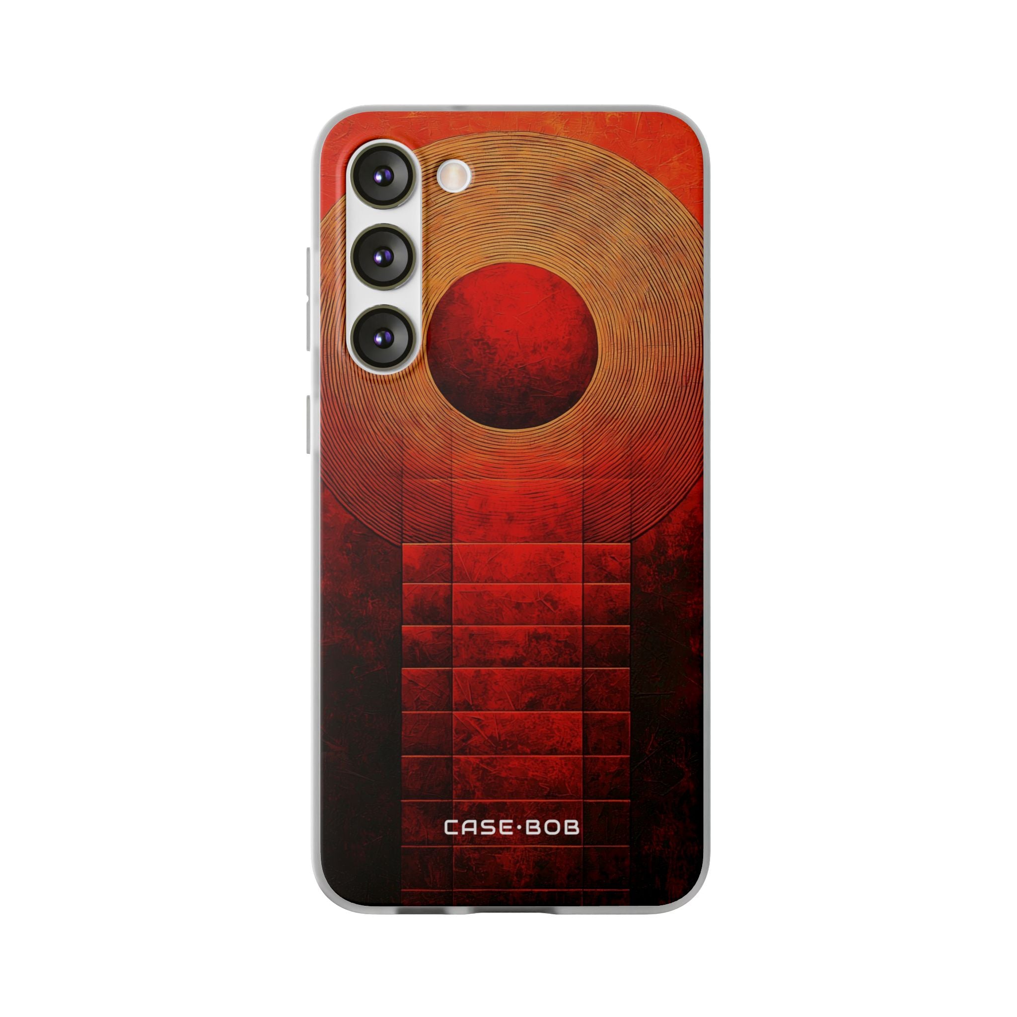 Crimson Orbit Samsung S23 Plus Case - Soft