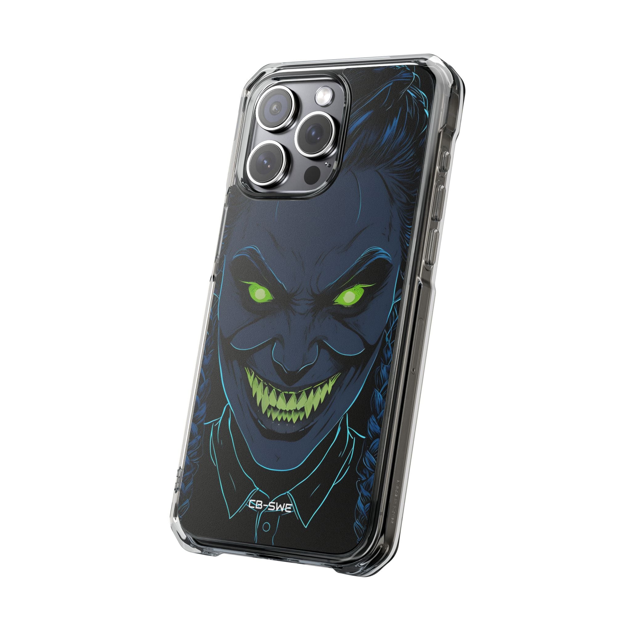 Glowing Eyes Dark Fiend iPhone Case - Impact