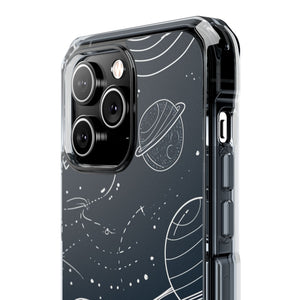 Cosmic Wanderer – Handyhülle für iPhone (Clear Impact – Magnetisch)