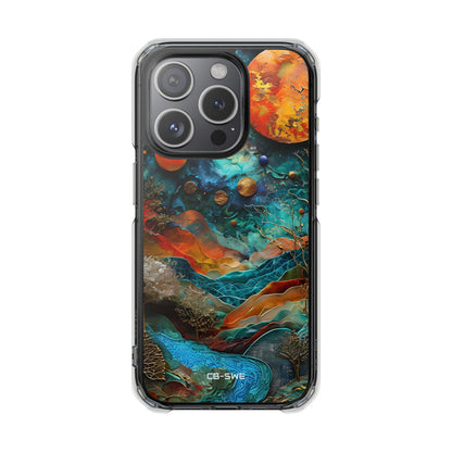 Celestial Wonders Unfold iPhone Case - Impact
