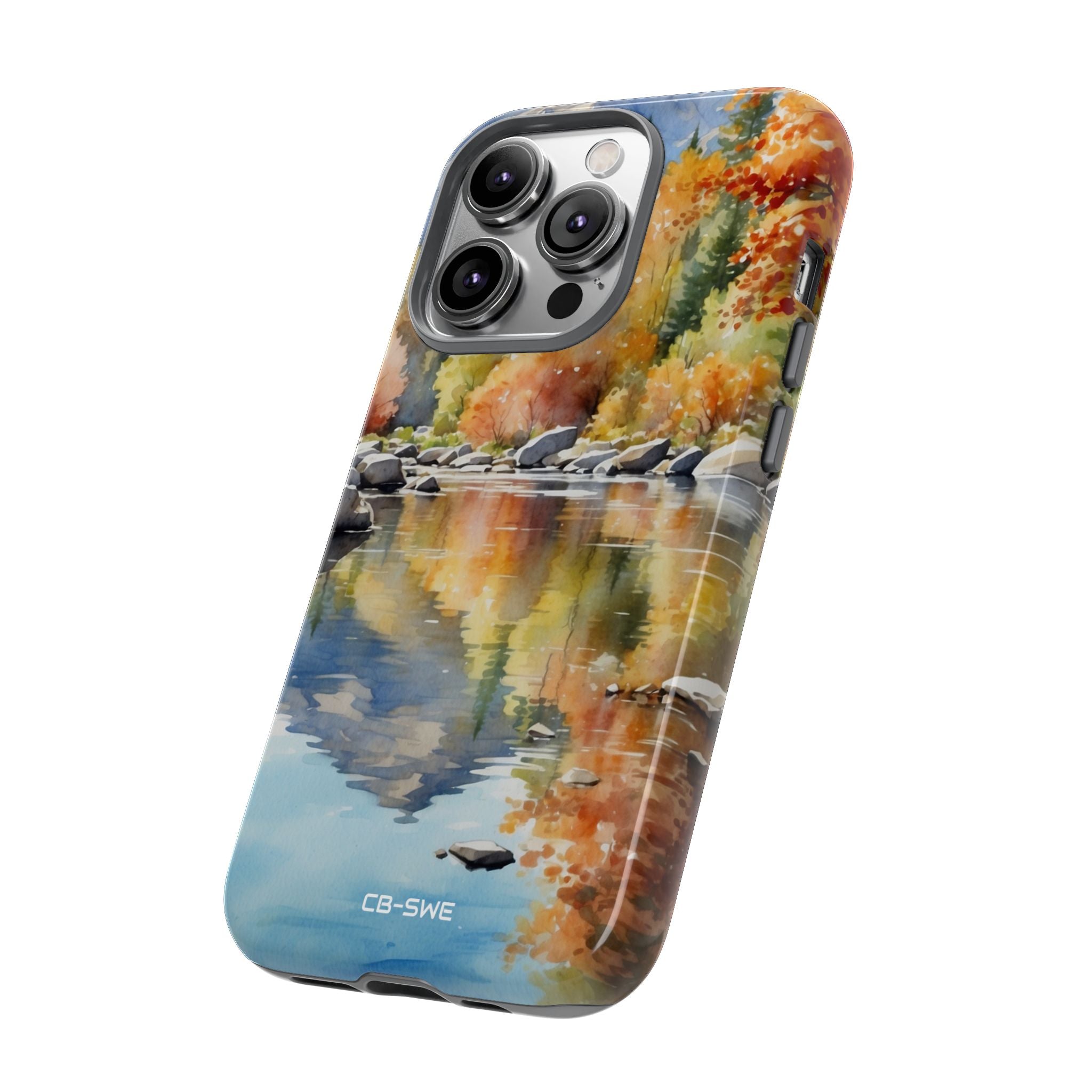 Autumn Leaves Reflect - iPhone Case