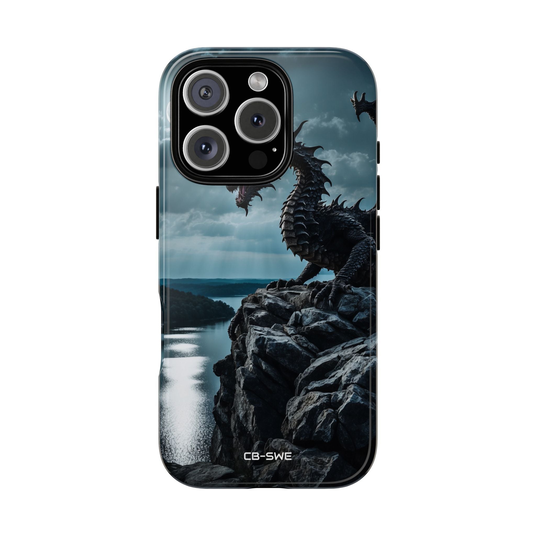 Dragon Soars Moonlight - iPhone Case