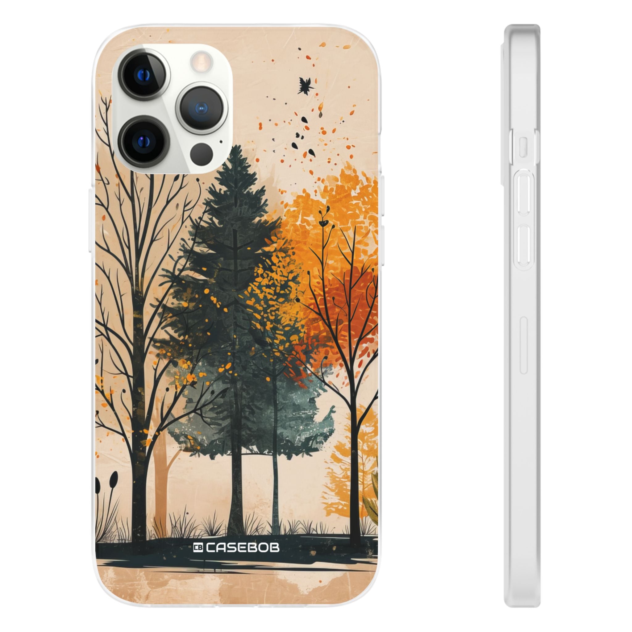 Autumnal Whispers | Flexible Phone Case for iPhone