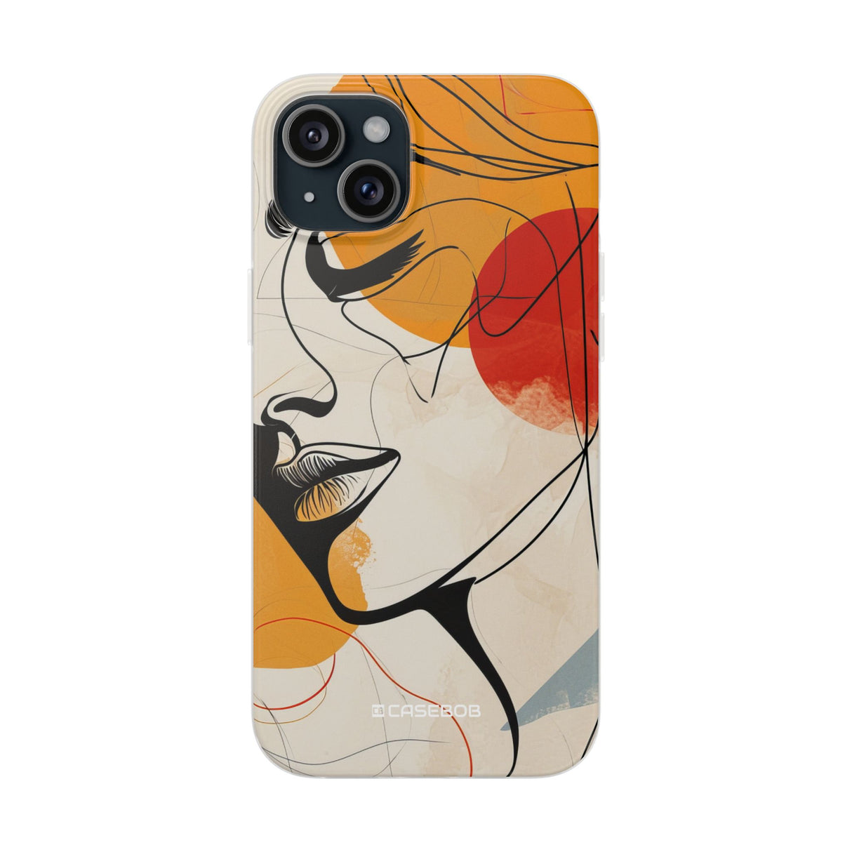 Contemplative Warmth | Flexible Phone Case for iPhone