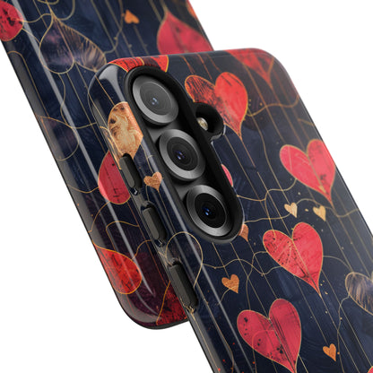 Golden Hearts Network Samsung S25 Case - Tough