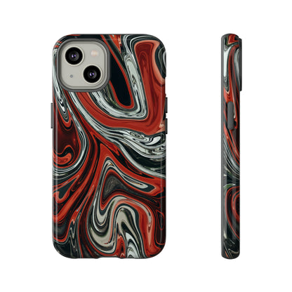 Red Liquid - Protective Phone Case