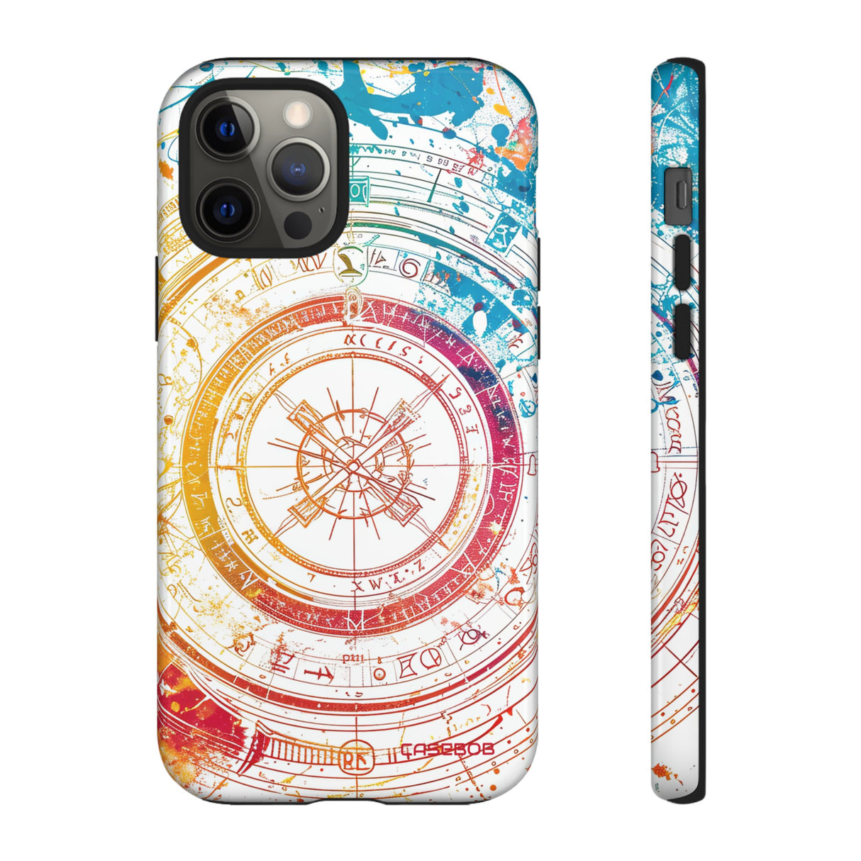 Astrological Wheel Wonders - Protective Phone Case