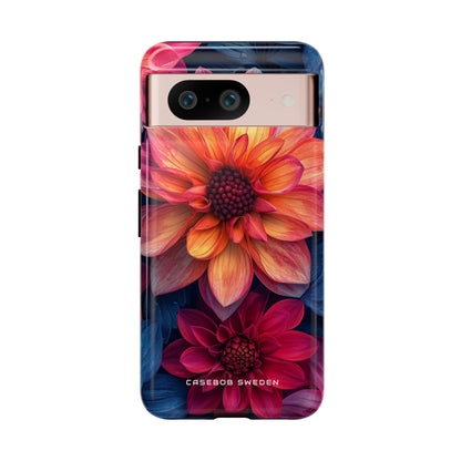 Fiery Bloom Harmony Google Pixel 8 - Tough Phone Case