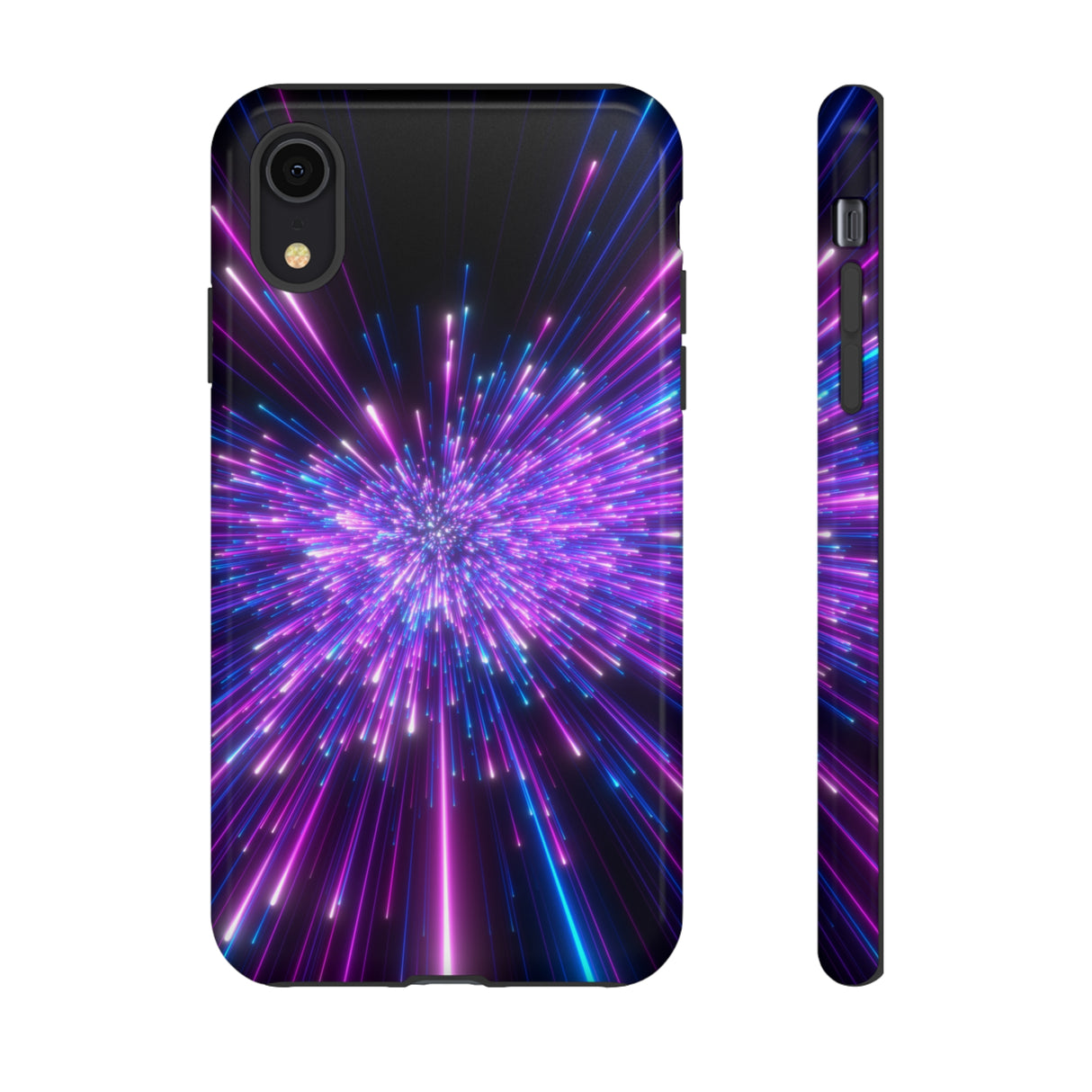 Speed of light in Galaxy iPhone Case (Protective) iPhone XR Glossy Phone Case