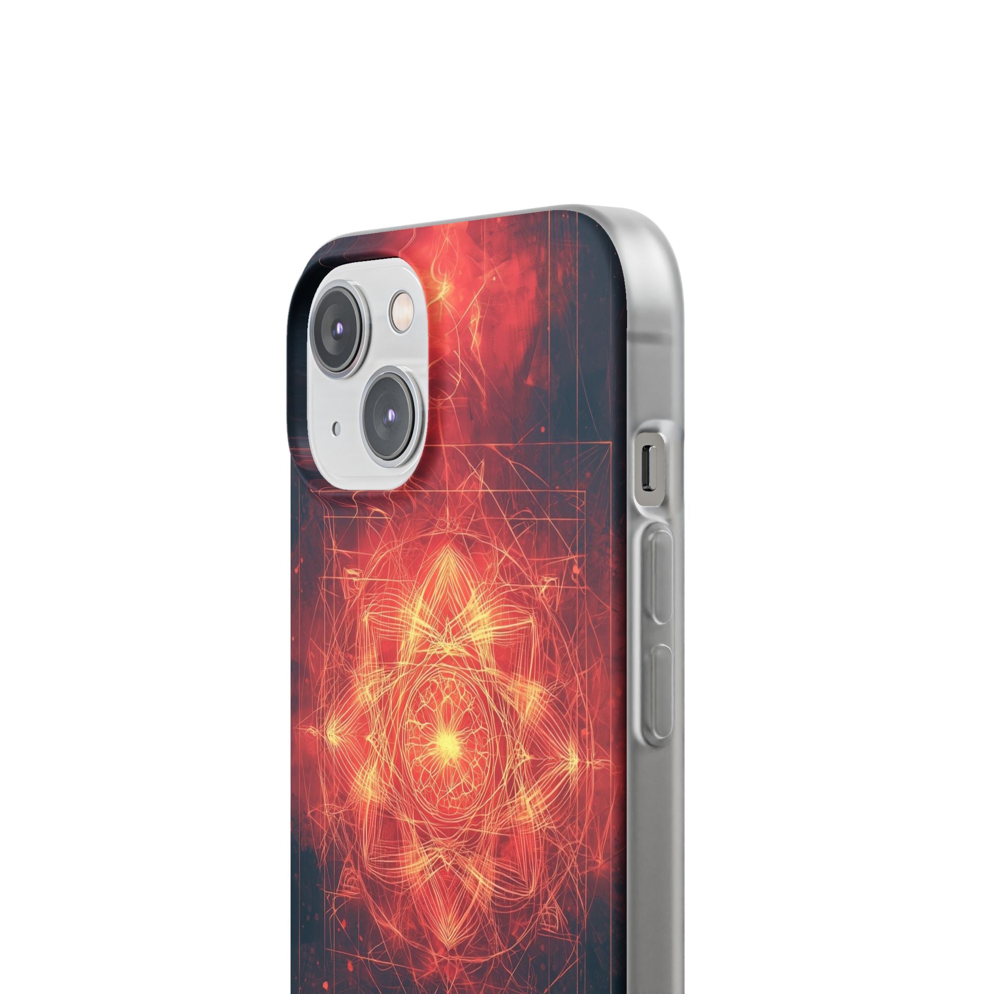 Radiant Mandala iPhone 14 Case - Soft