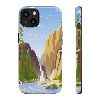 Waterfall at National Park iPhone Case (Protective)