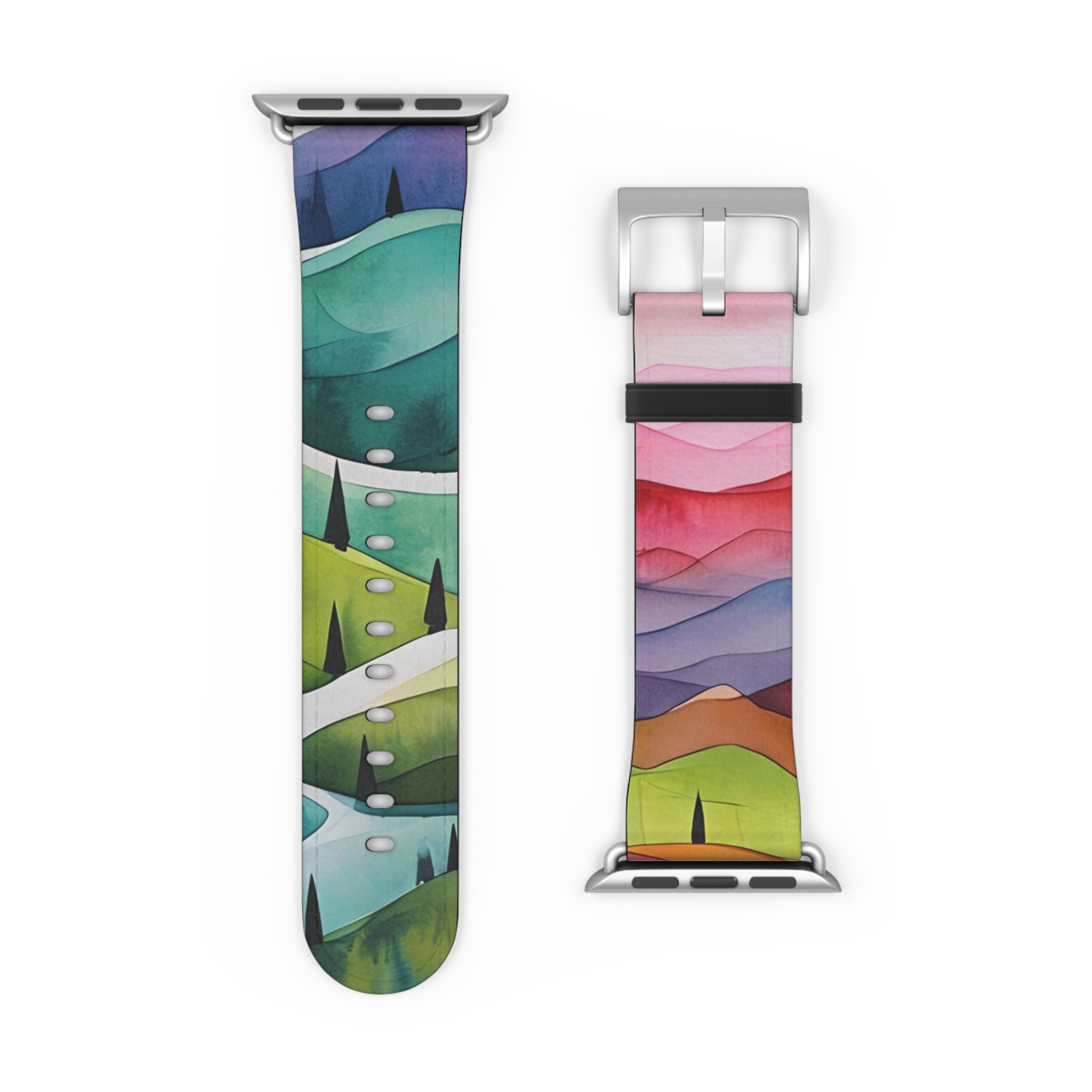 White Pathway - Watch Band