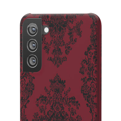 Gothic Crimson Elegance Samsung S21 - Slim Phone Case