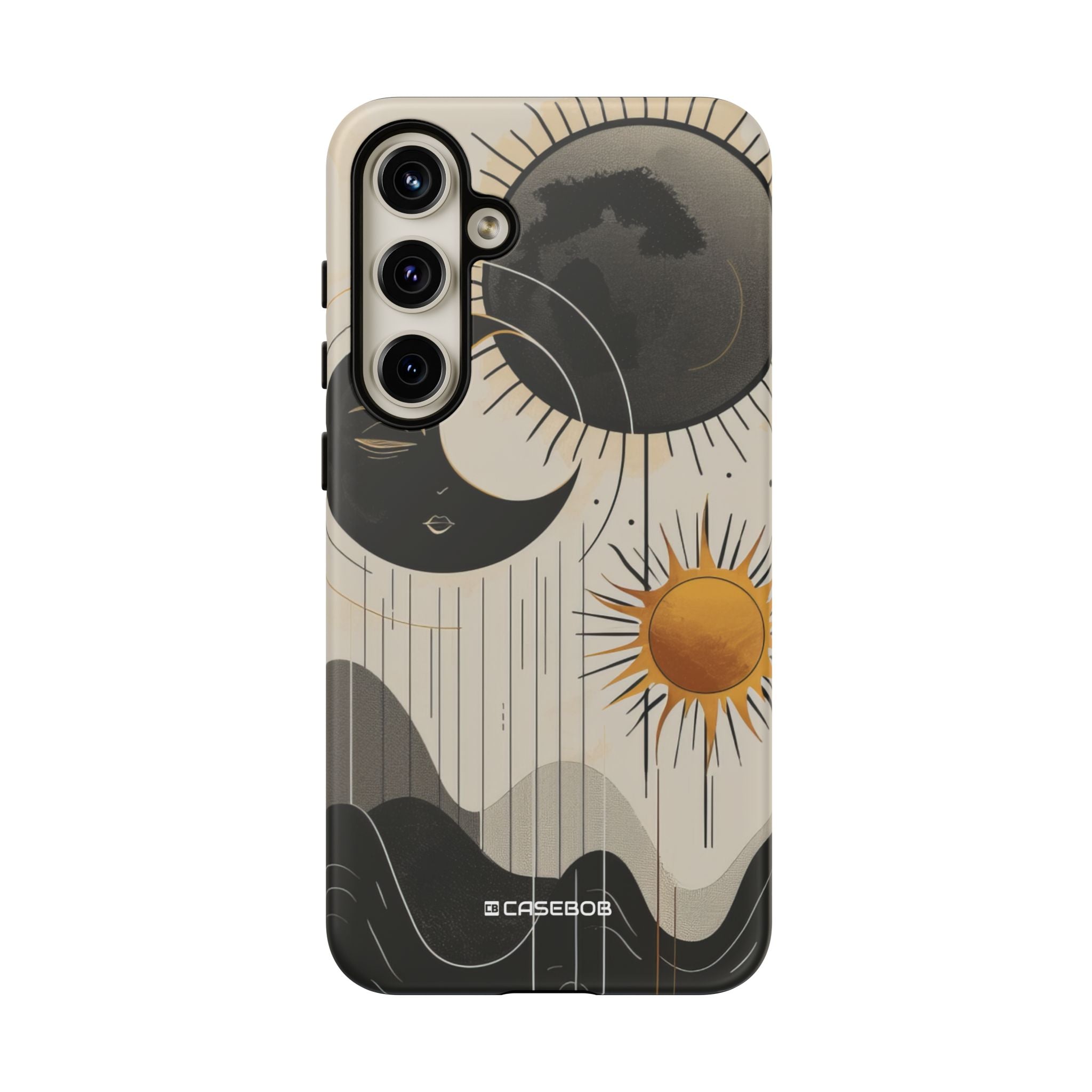 Celestial Harmony: Sun and Moon - For Samsung S24