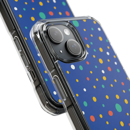 Colorful Dots Dance iPhone Case - Impact