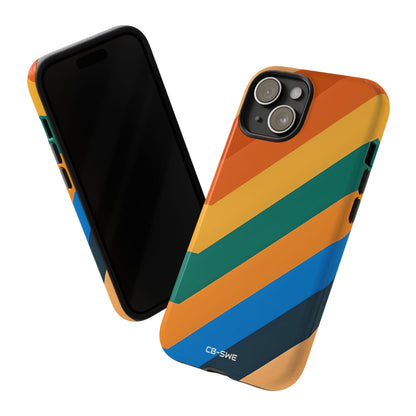 Vibrant Geometric Harmony - iPhone Case