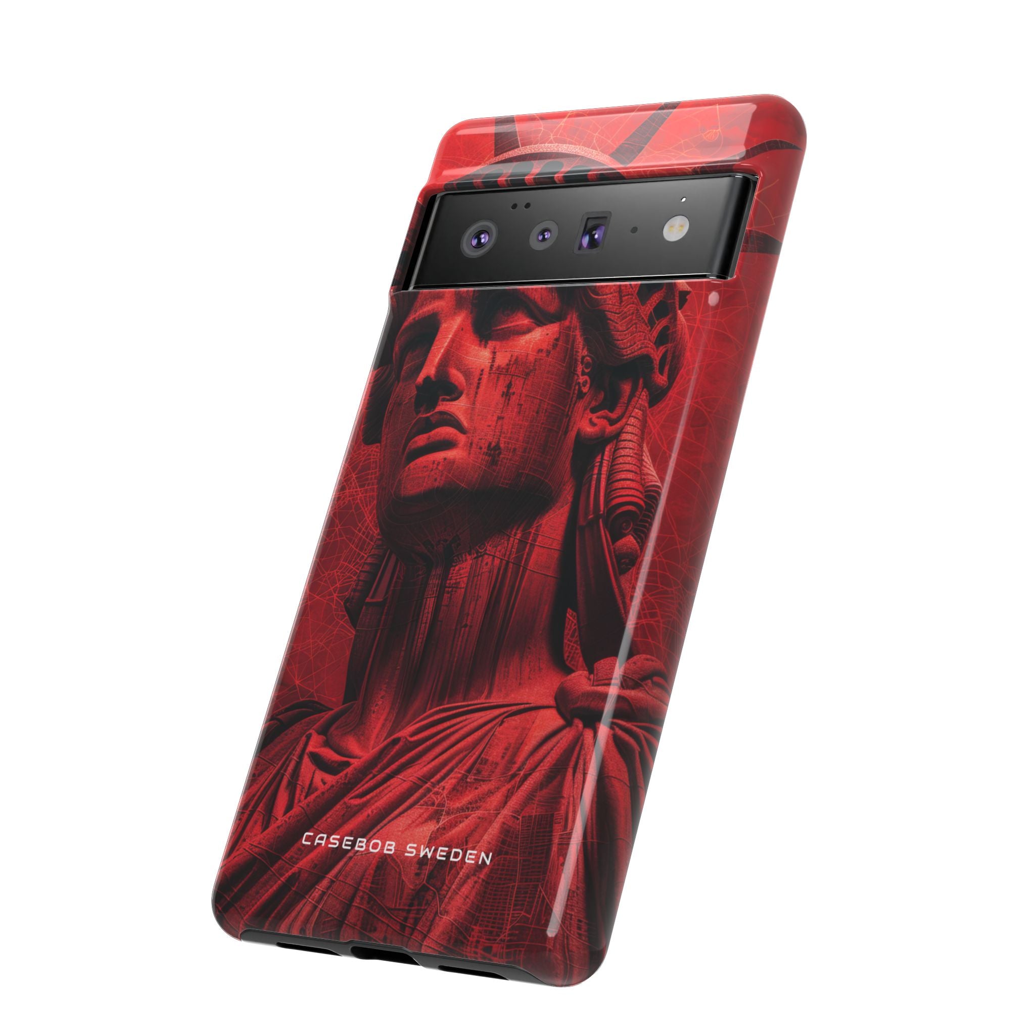 Zen Red Liberty Vision Google Pixel 6 - Tough Phone Case