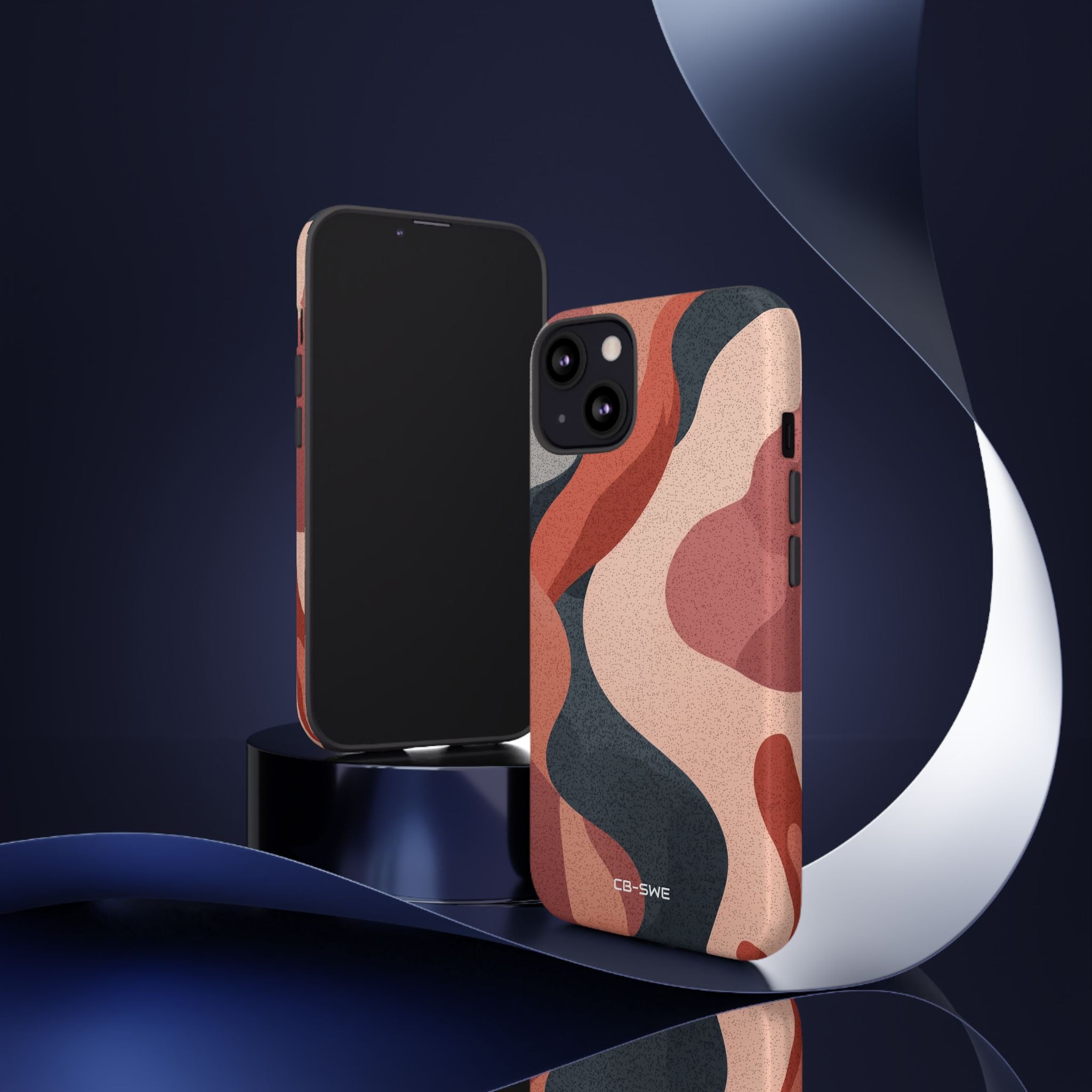 Flowing Earth Tones - iPhone Case
