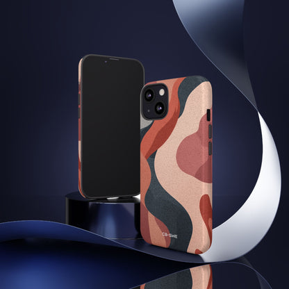 Flowing Earth Tones - iPhone Case
