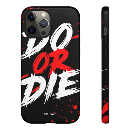 Intense Typography Contrast - iPhone Case