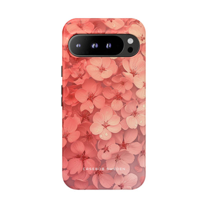 Cherry Blossom Gradient Harmony Google Pixel 9 - Tough Phone Case