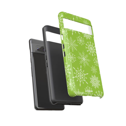 Snowflakes Dance Whimsically - Google Pixel Case