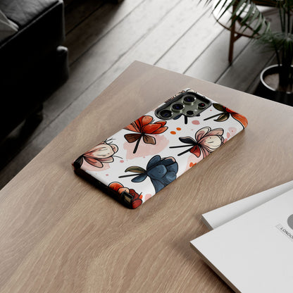 Vibrant Floral Harmony - Samsung Case