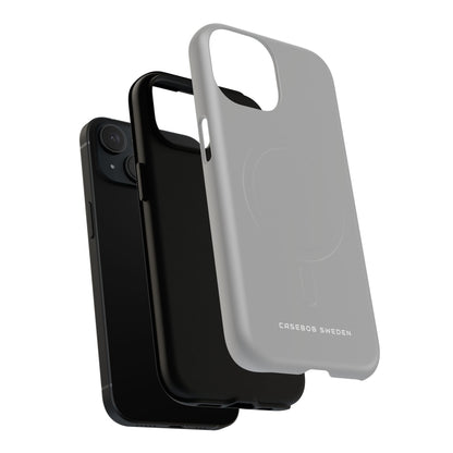 Dark Gray iPhone 15 | Tough+ Phone Case