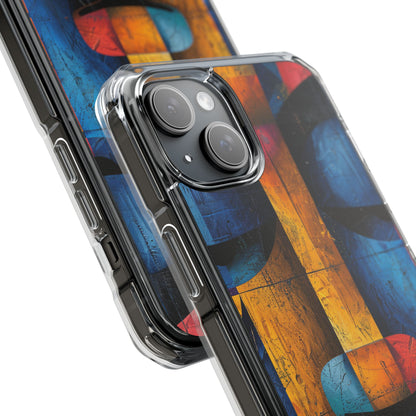 Geometric Face Fusion iPhone 15 - Impact Clear+
