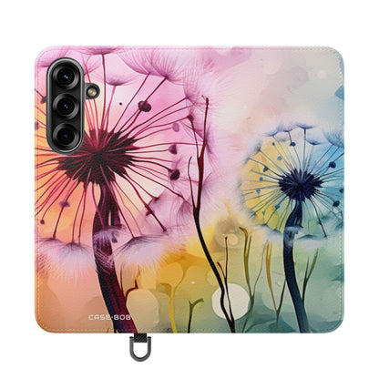 Dandelion Glow - Samsung S25 Case - Wallet