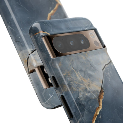Jagged Vein Navy Google Pixel 8 Pro Case - Tough