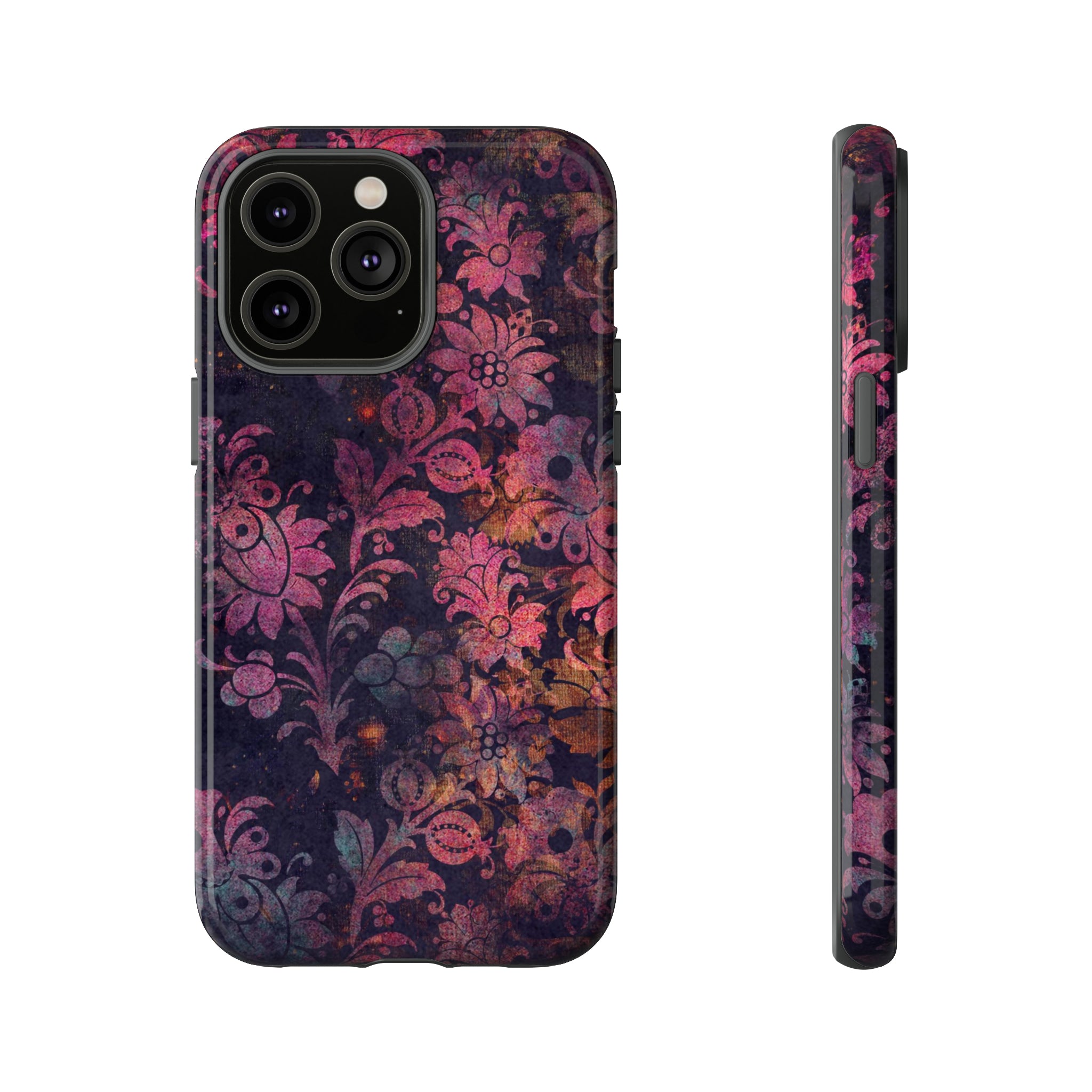 Grungepa Gothic Flower - Protective Phone Case