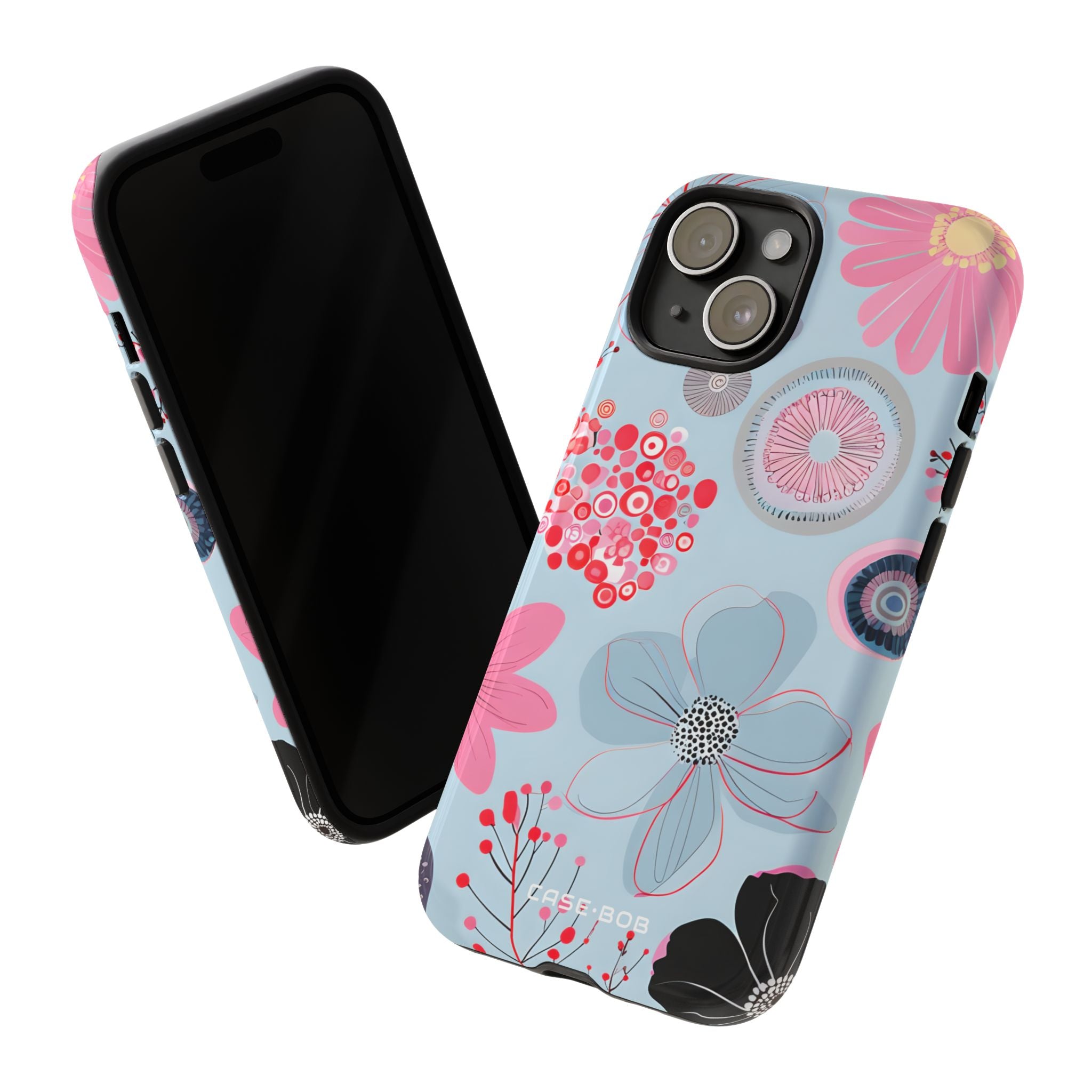 Bloom Whirl iPhone 15 Case - Tough