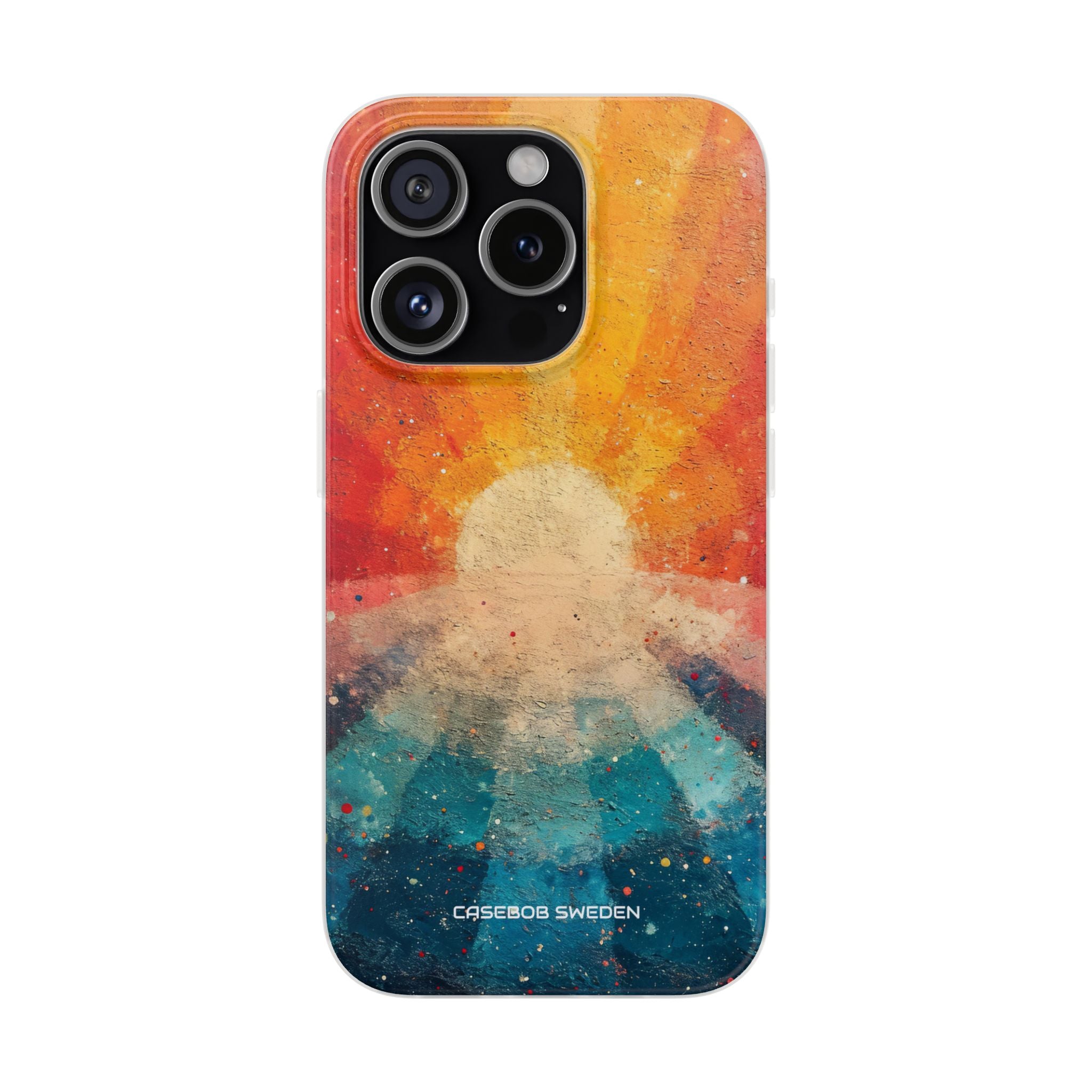 Sunburst Energy - Flexi iPhone 15 Phone Case