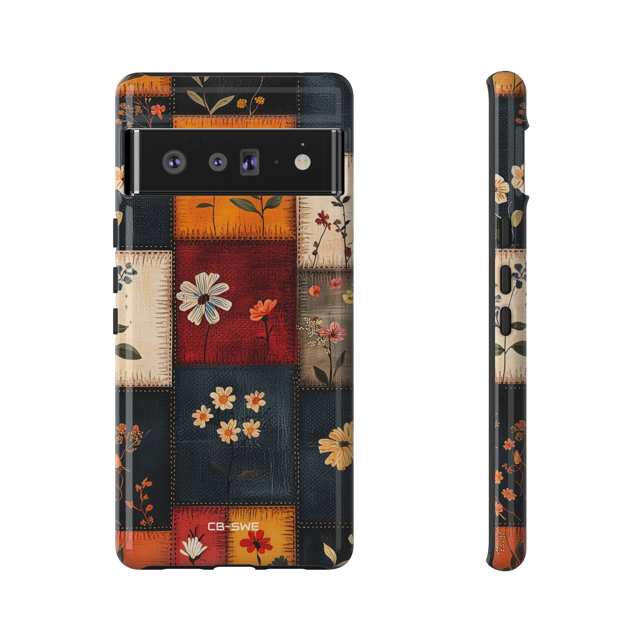 Floral Patches Bloom - Google Pixel Case