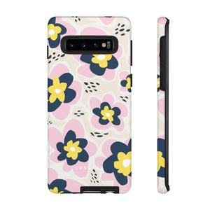 Pink Happy Flower - Protective Phone Case