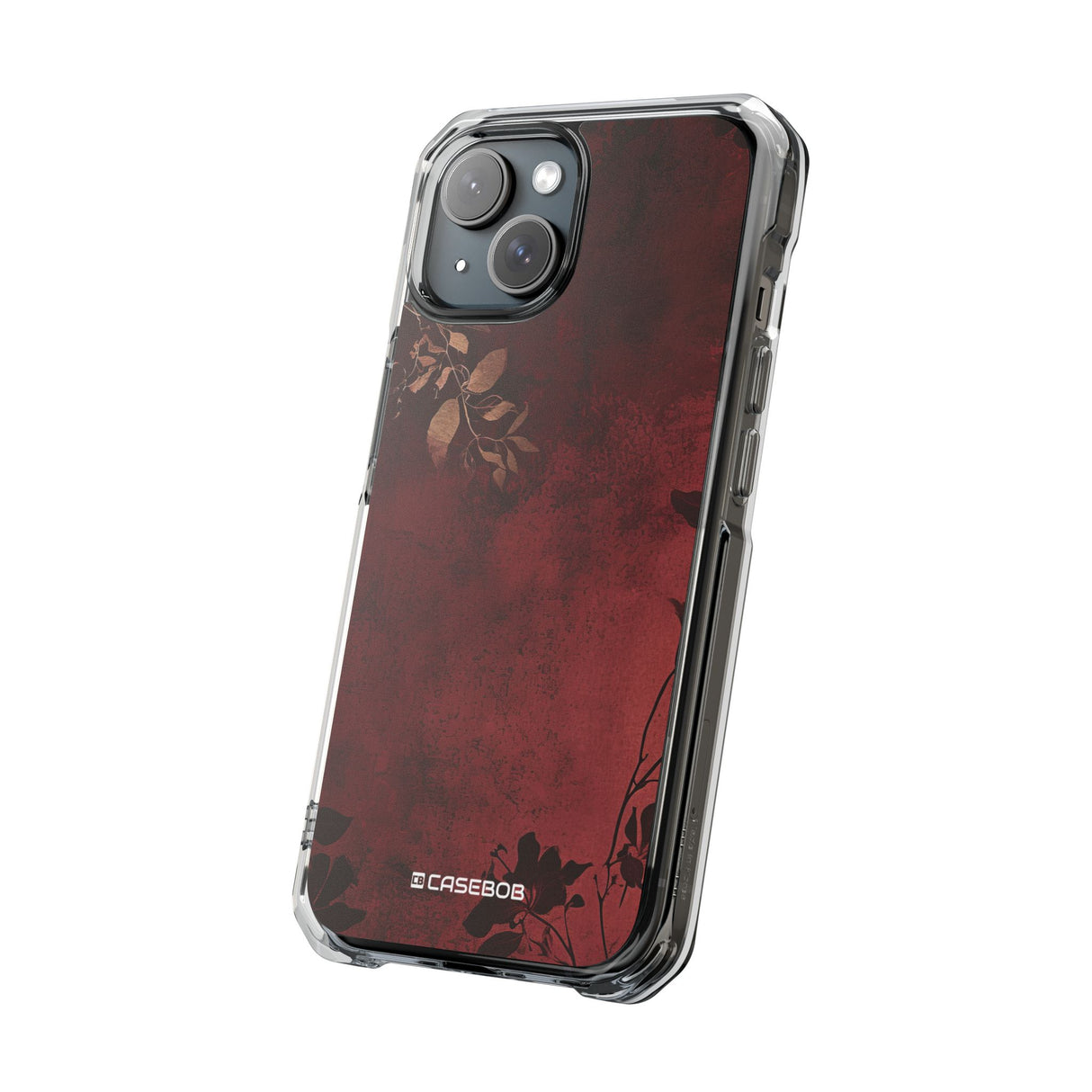 Pantone Marsala  | Phone Case for iPhone (Clear Impact Case - Magnetic)