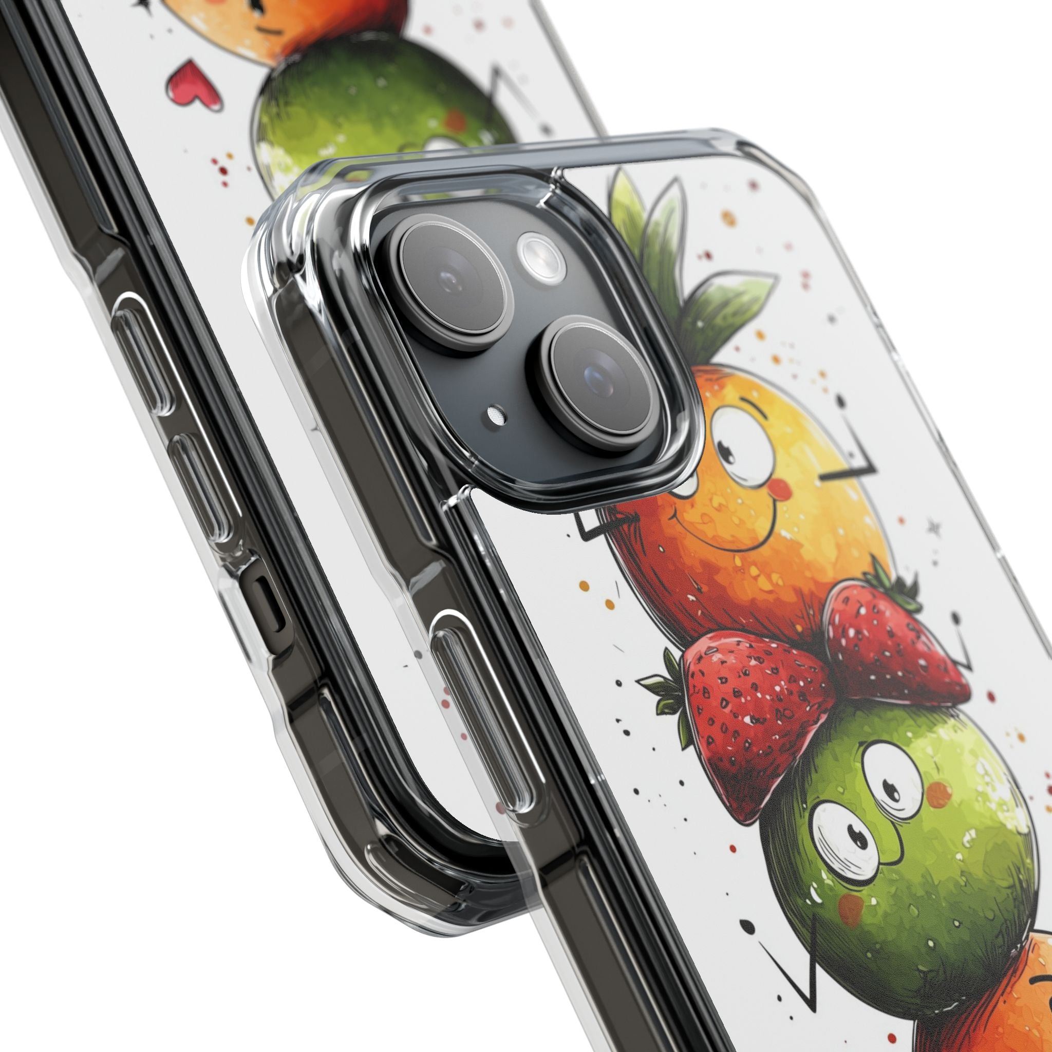 Fruits Smile Together iPhone Case - Impact
